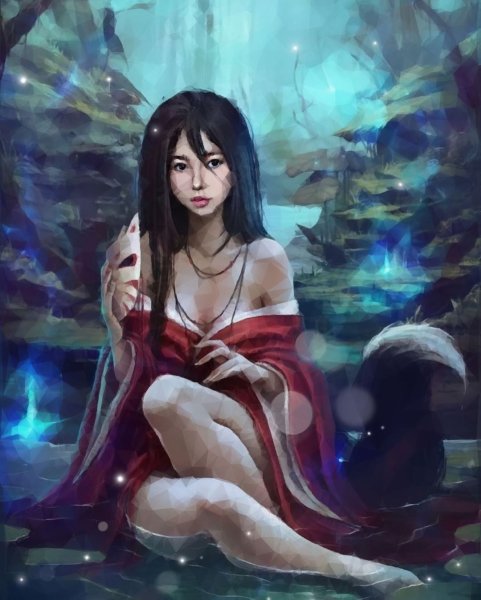 Кицунэ Art Fantasy