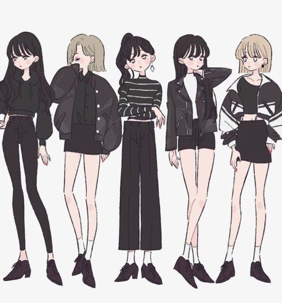 Одежда в стиле аниме женская