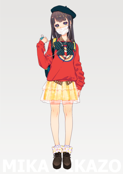 Аниме одежда для девушек Повседневная