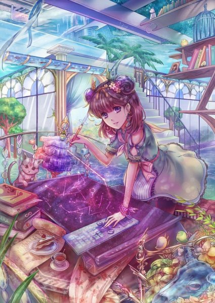 Аниме художница