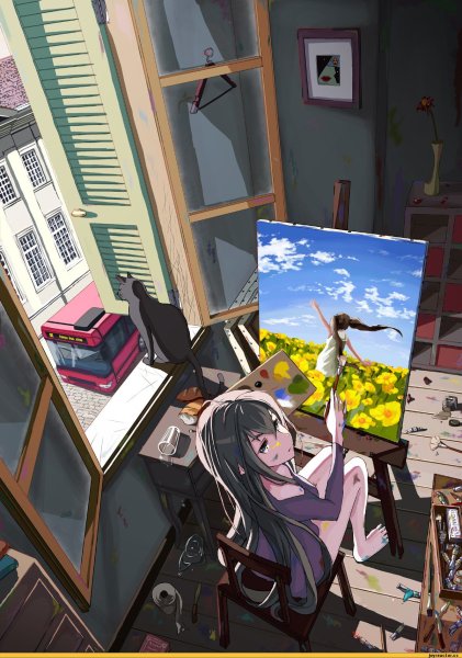 Аниме художница