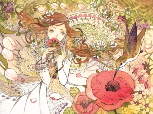 Цветочный арт