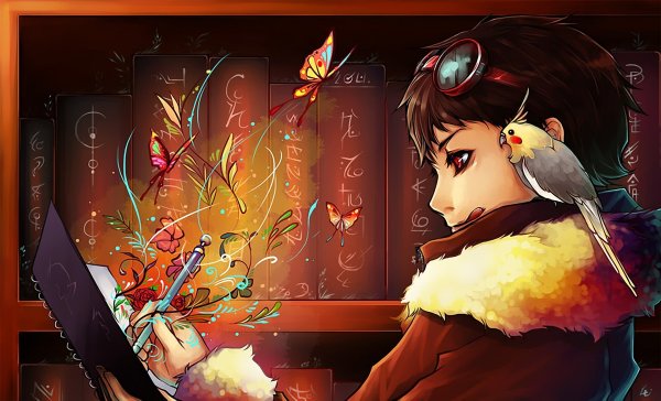 Картины в стиле аниме