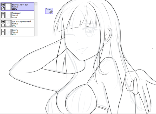 Рисование аниме на компьютере