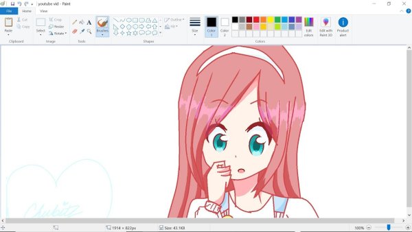 Аниме в паинте