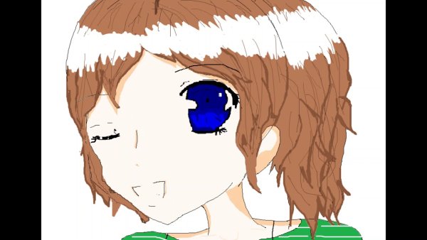 Для рисования в паинте аниме