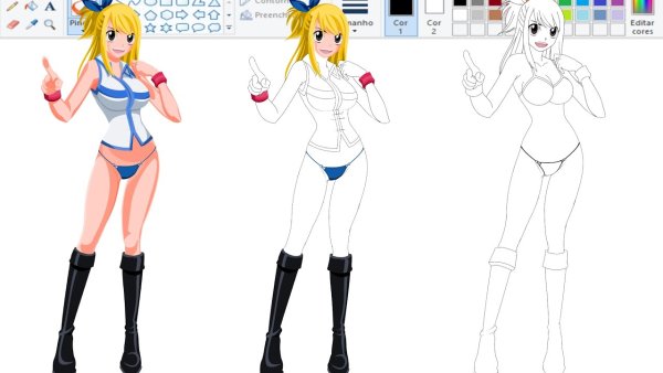 Аниме для пейнт