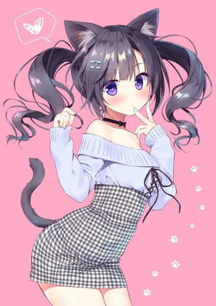 Чиби карандашом