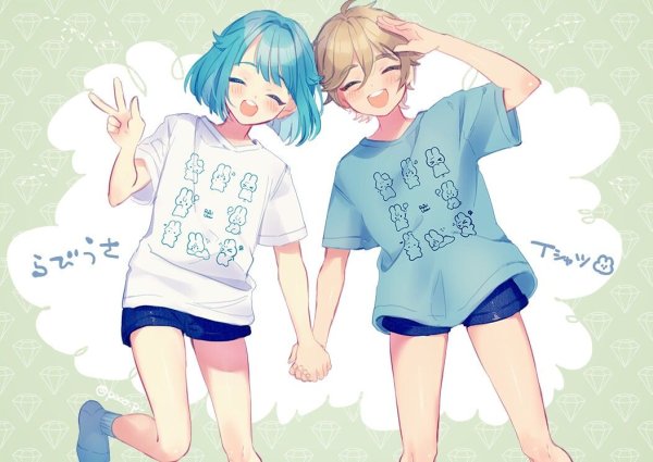 Парная ава аниме для друзей