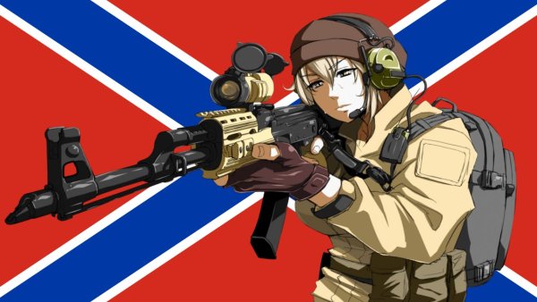 Аниме солдат