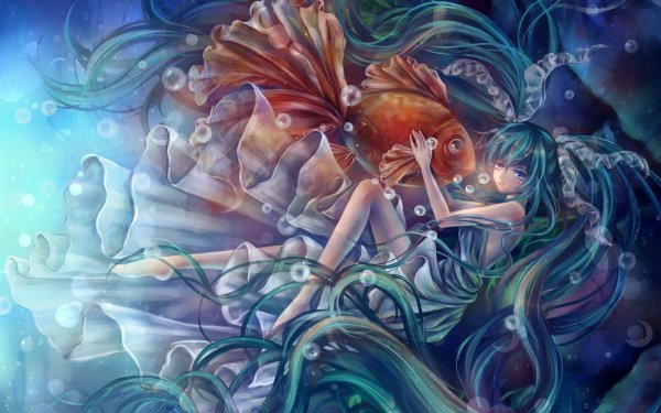 Аниме про девочку рыбку