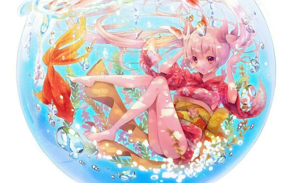 Аниме про девочку рыбку