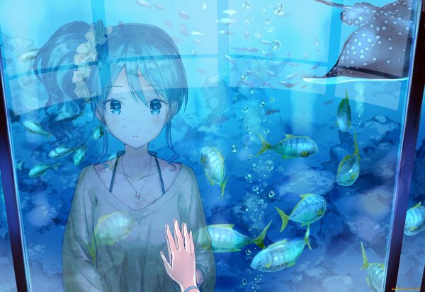 Аниме голубой