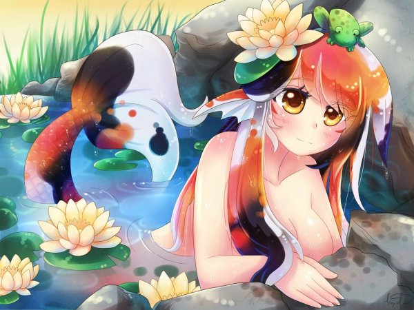 Аниме про девочку рыбку