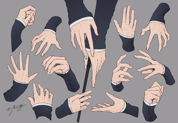 Референсы ладоней