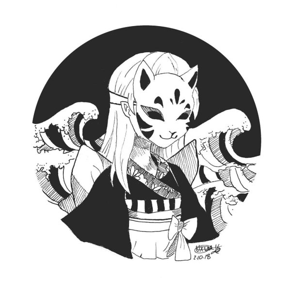 Аниме тату эскизы