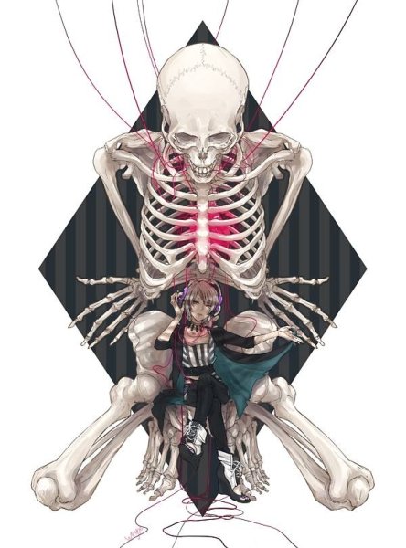 Скелет позы