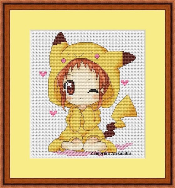 Вышивка крестом темный дворецкий