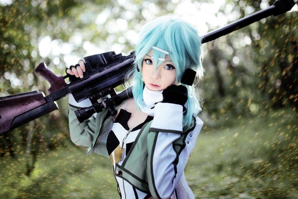 Синон САО косплей