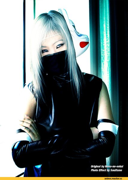 Аниме косплей Какаши девушка