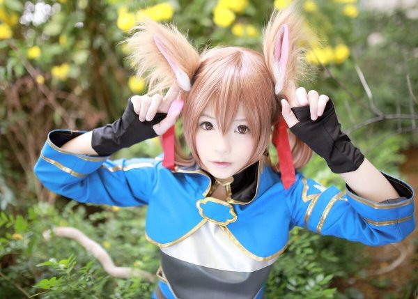 Аниме косплеерша