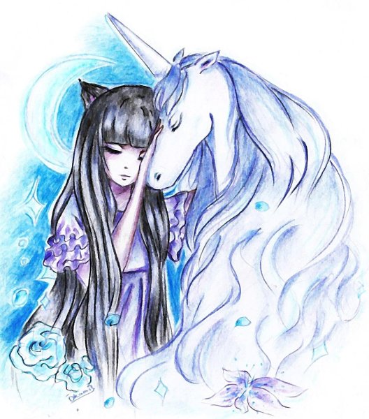 Анимешные Единороги