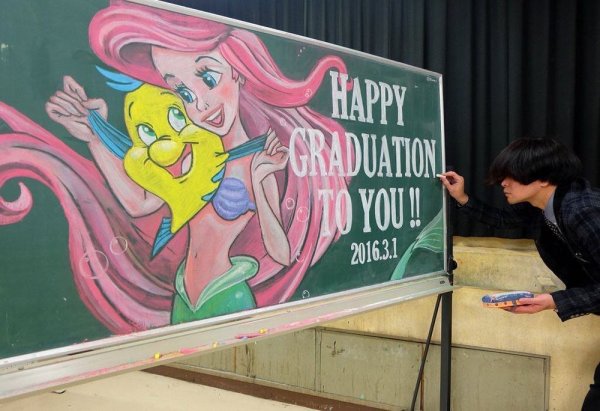 Школьная доска для рисования