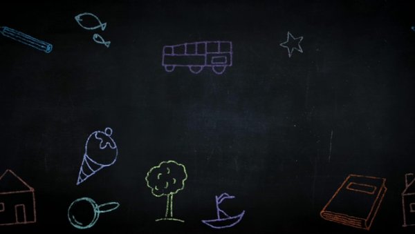 Рисунок мелом майнкрафт