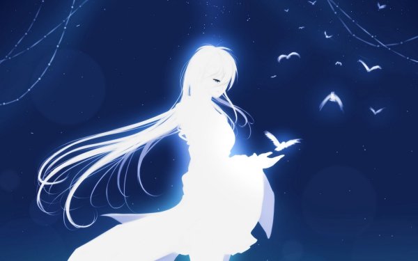 Лунная девушка арт
