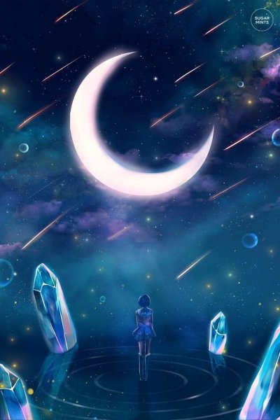 Полнолуние аниме