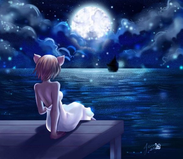 Аниме под луной