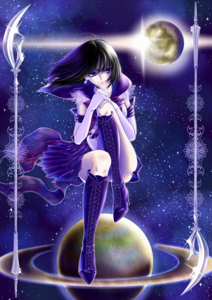 Сейлор Сатурн принцесса Сатурна