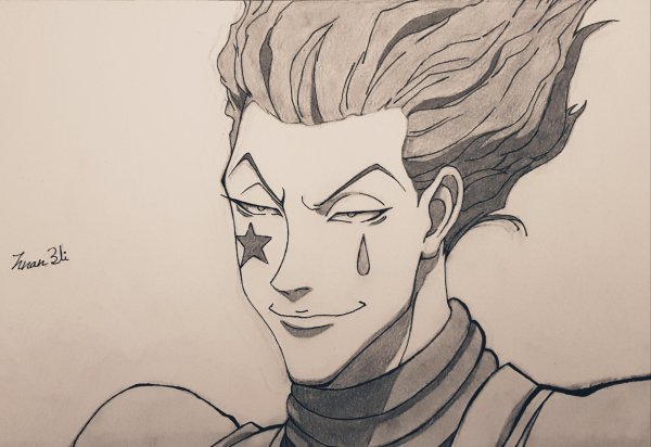 Хисока Хантер карандашом