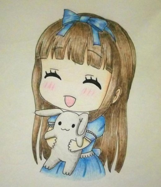Милые и очень легкие аниме рисунки