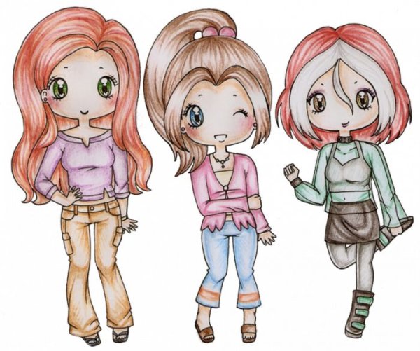 Чиби стиль рисования