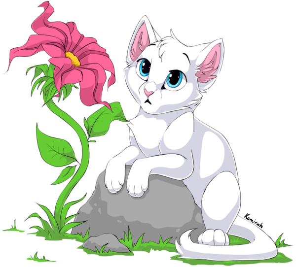 Красивые кошки мультяшные