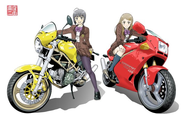 Советские мотоциклы в аниме