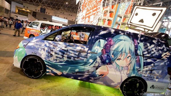 Японские автомобили Itasha Style