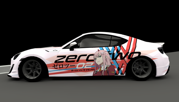 Винил Itasha Zero two