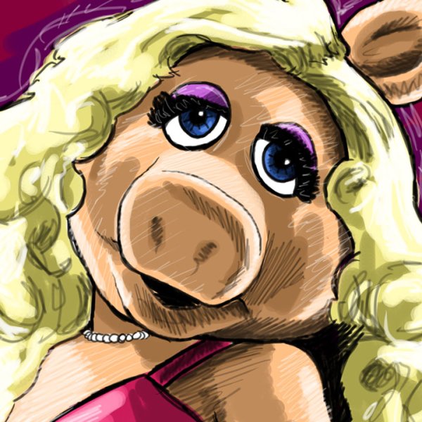 Рисунки Пигги