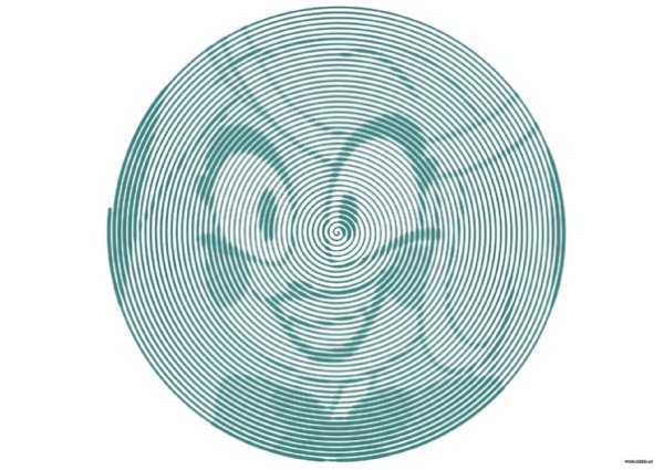 Фракталы черно белые