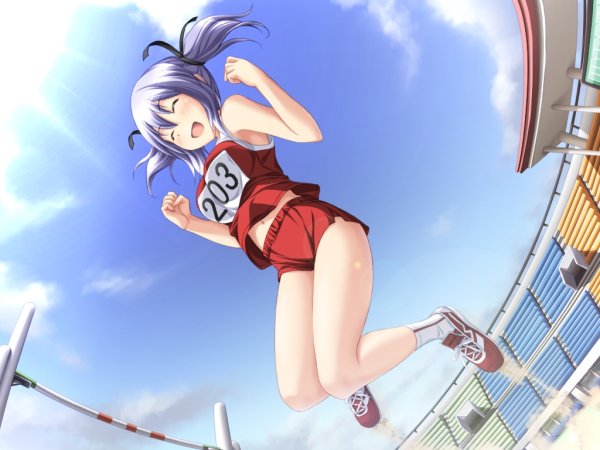 Аниме девушки в спортивной форме