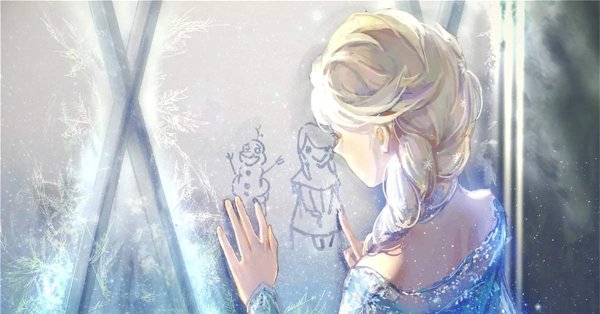 Эльза аниме