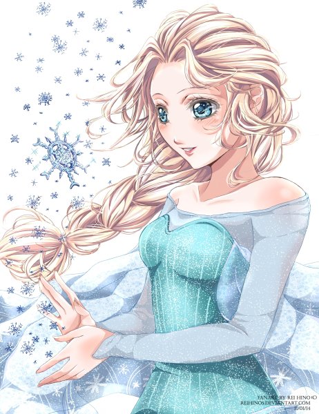 Эльза из холодного сердца аниме