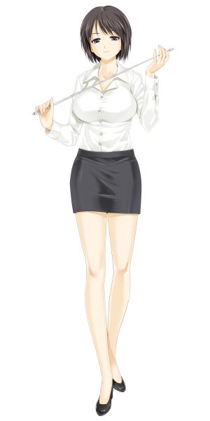 Аниме девушка строгая