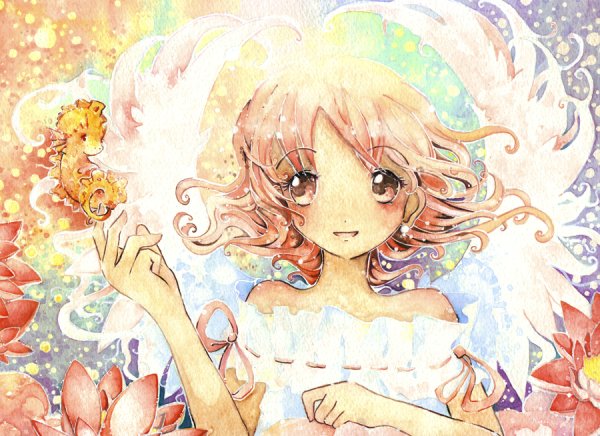 Аниме акварелью