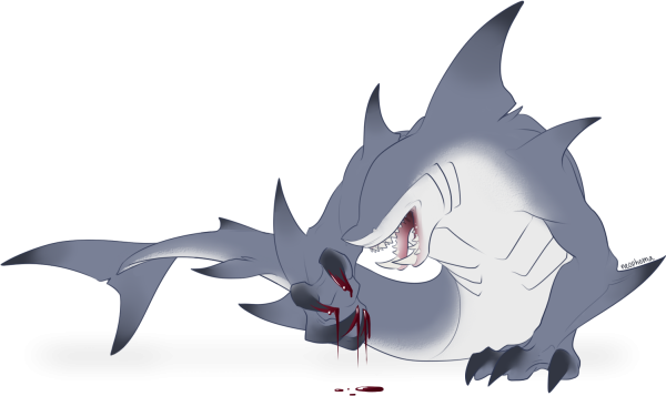 Анимешная акула