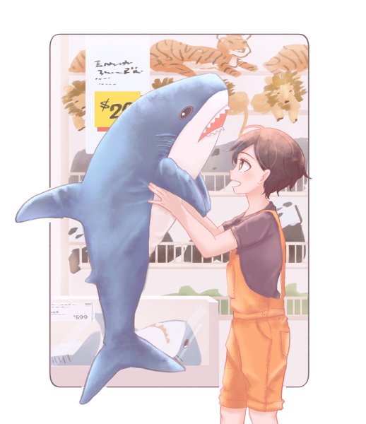 Акула из Икеи арты