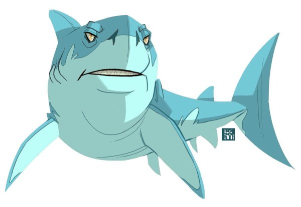 Энимал Кроссинг персонажи акула