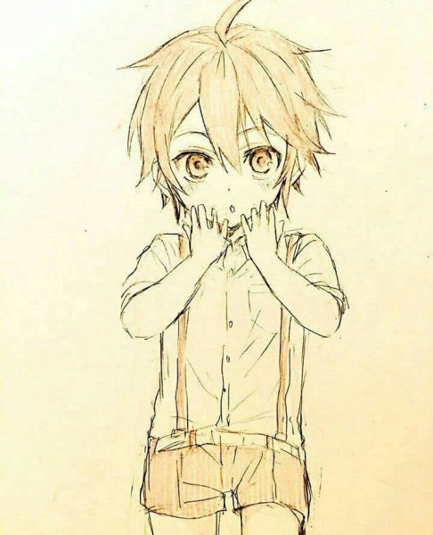 Аниме парни для рисования